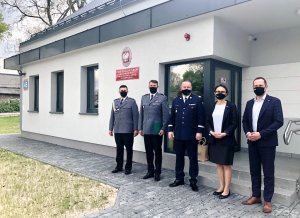 Komendant Stołeczny Policji z wizytą w posterunkach