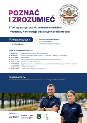 Plakat zapraszający na konferencję