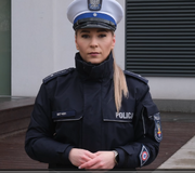 Policjanta z Ruchu Drogowego