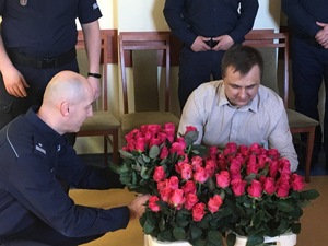 Obchody Dnia Kobiet w Komendzie Powiatowej Policji dla Powiatu Warszawskiego Zachodniego z siedzibą w Starych Babicach