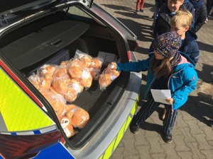 Spotkanie dzieci z Policjantem