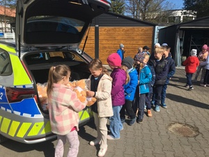 Spotkanie dzieci z Policjantem